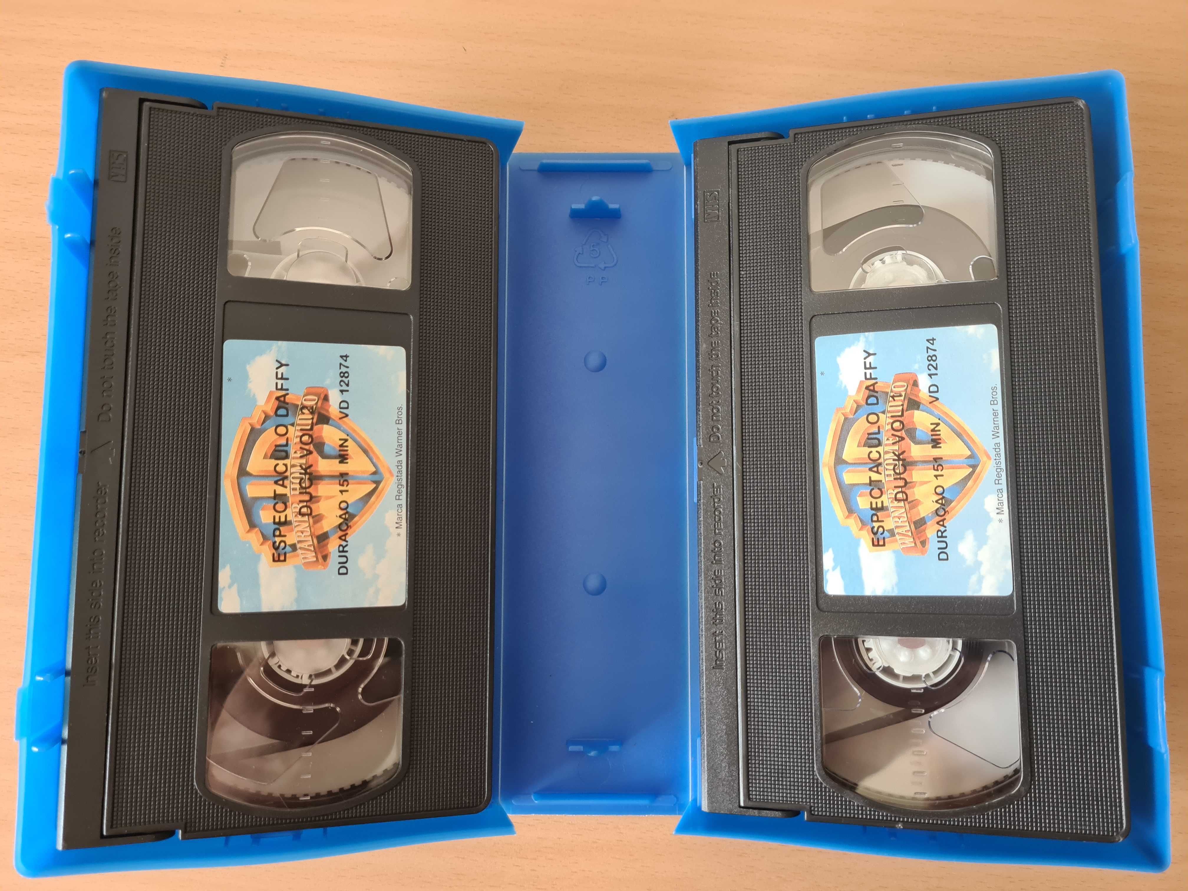 1 pack VHS com desenhos animados "Espectáculo Daffy Duck"