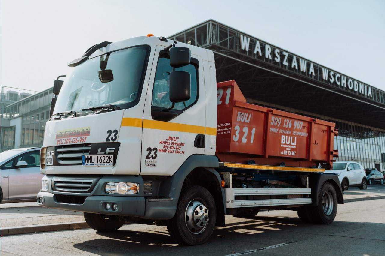 Najtaniej Kontener Na Gruz WARSZAWA Wywóz gruzu Worki BIG BAG Warszawa