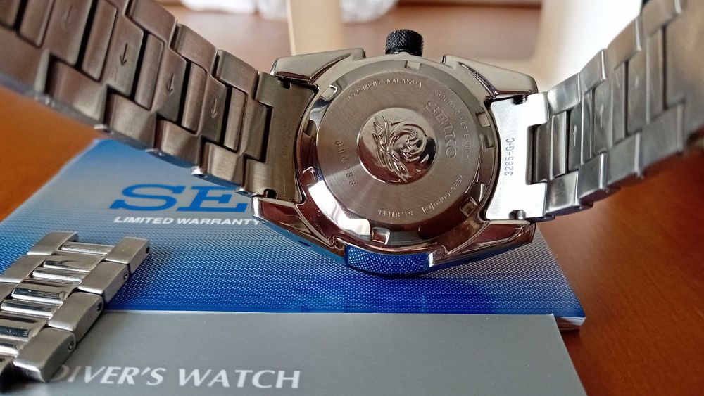 Relogio Seiko Samurai Diver 1° Geração Automatico SNM033 7S35