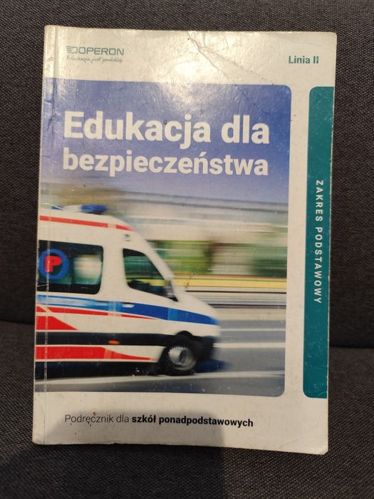Edukacja dla bezpieczeństwa podręcznik dla szkół ponadpodstawowych