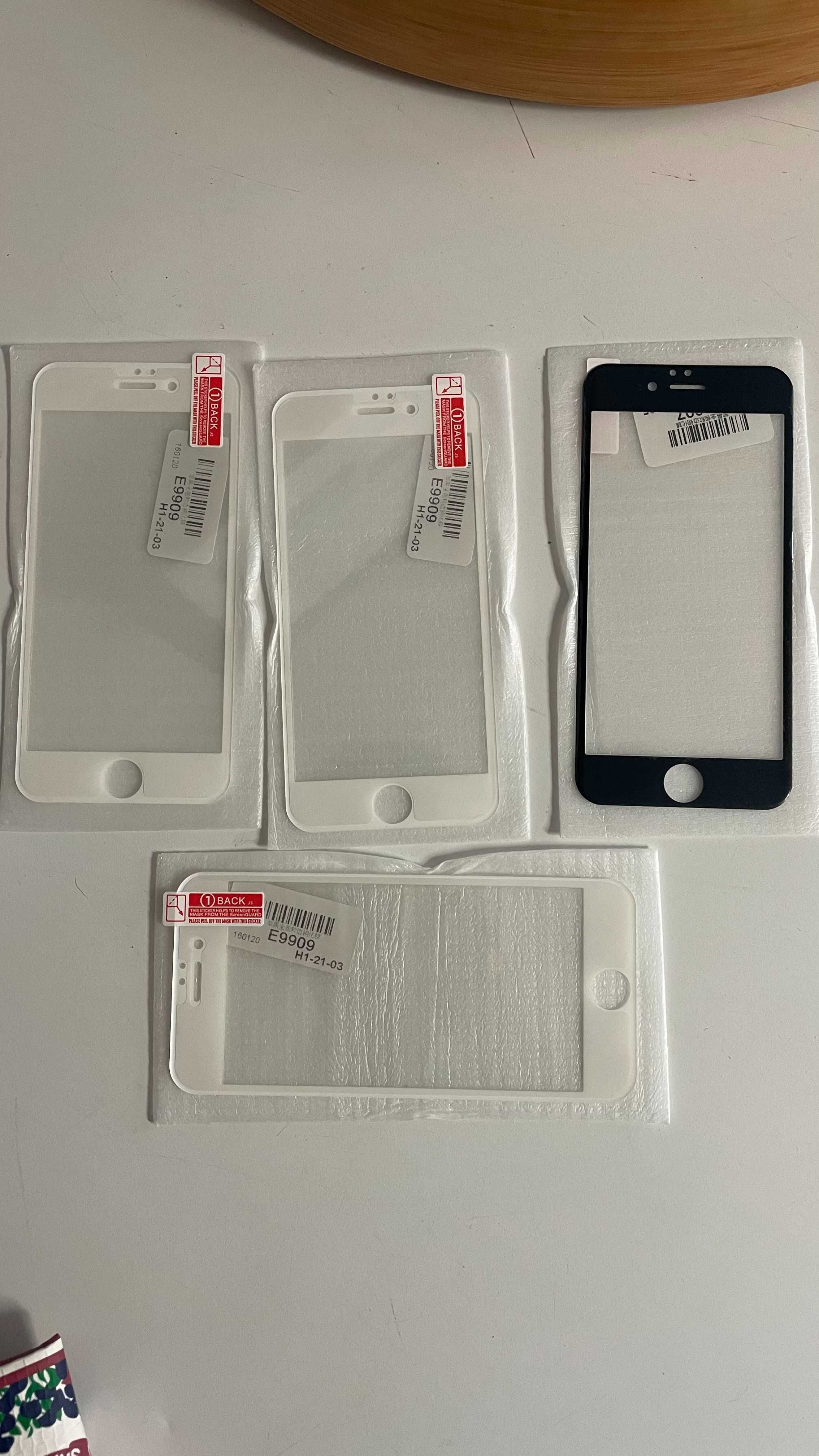 Películas de Proteção para iPhone 6/6s (4 Unidades) Novas!