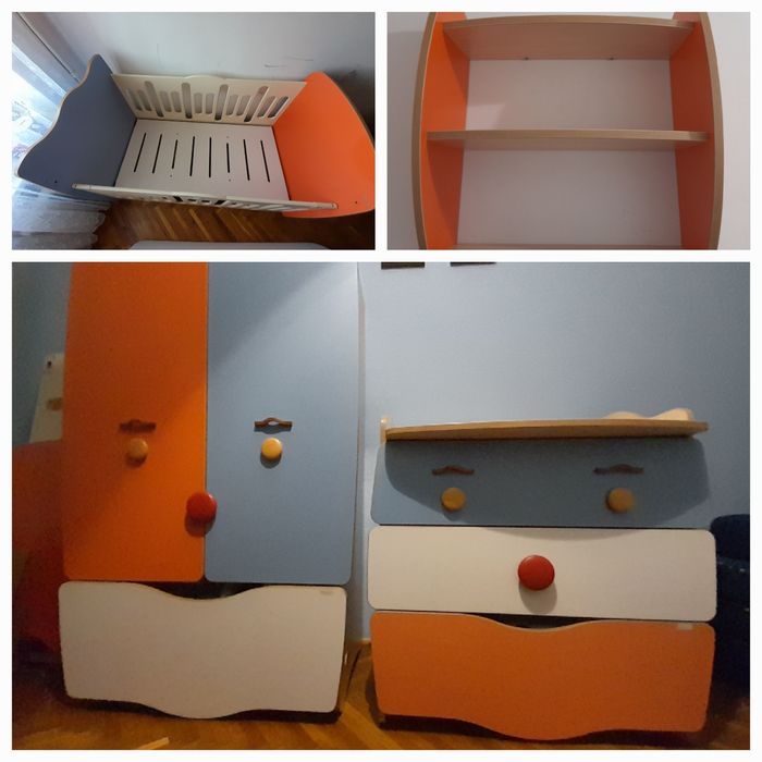 Меблі в дитячу Італія BabyRoc