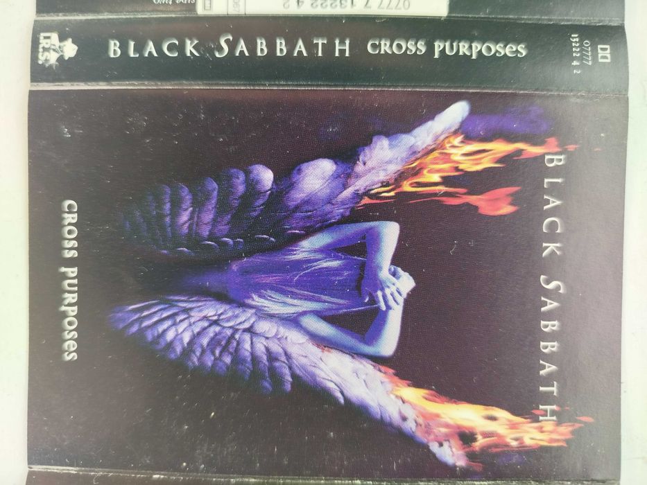 Black Sabbath Cross Purposes kaseta IRS