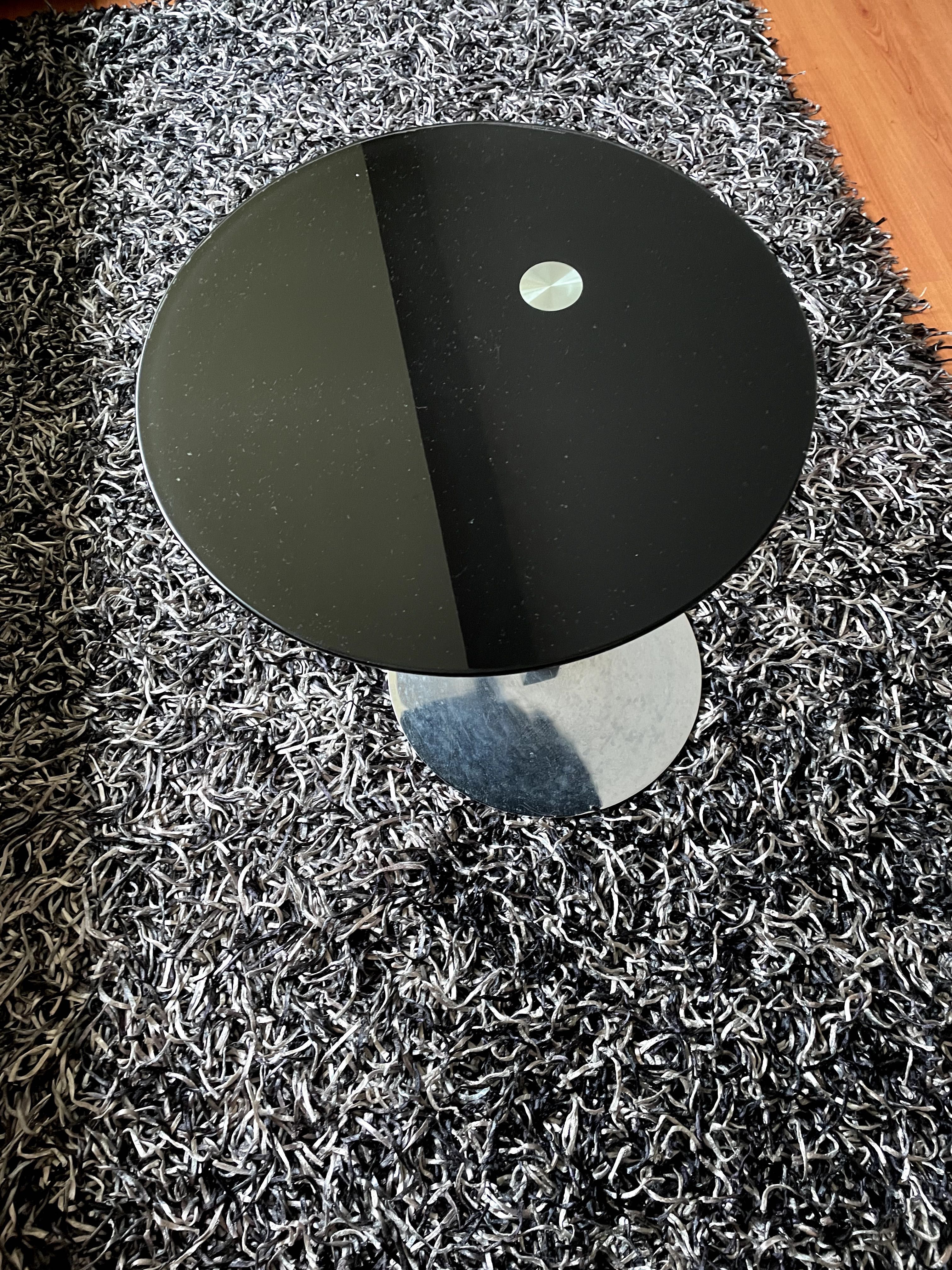 Mesa de apoio em vidro em ótimo estado!