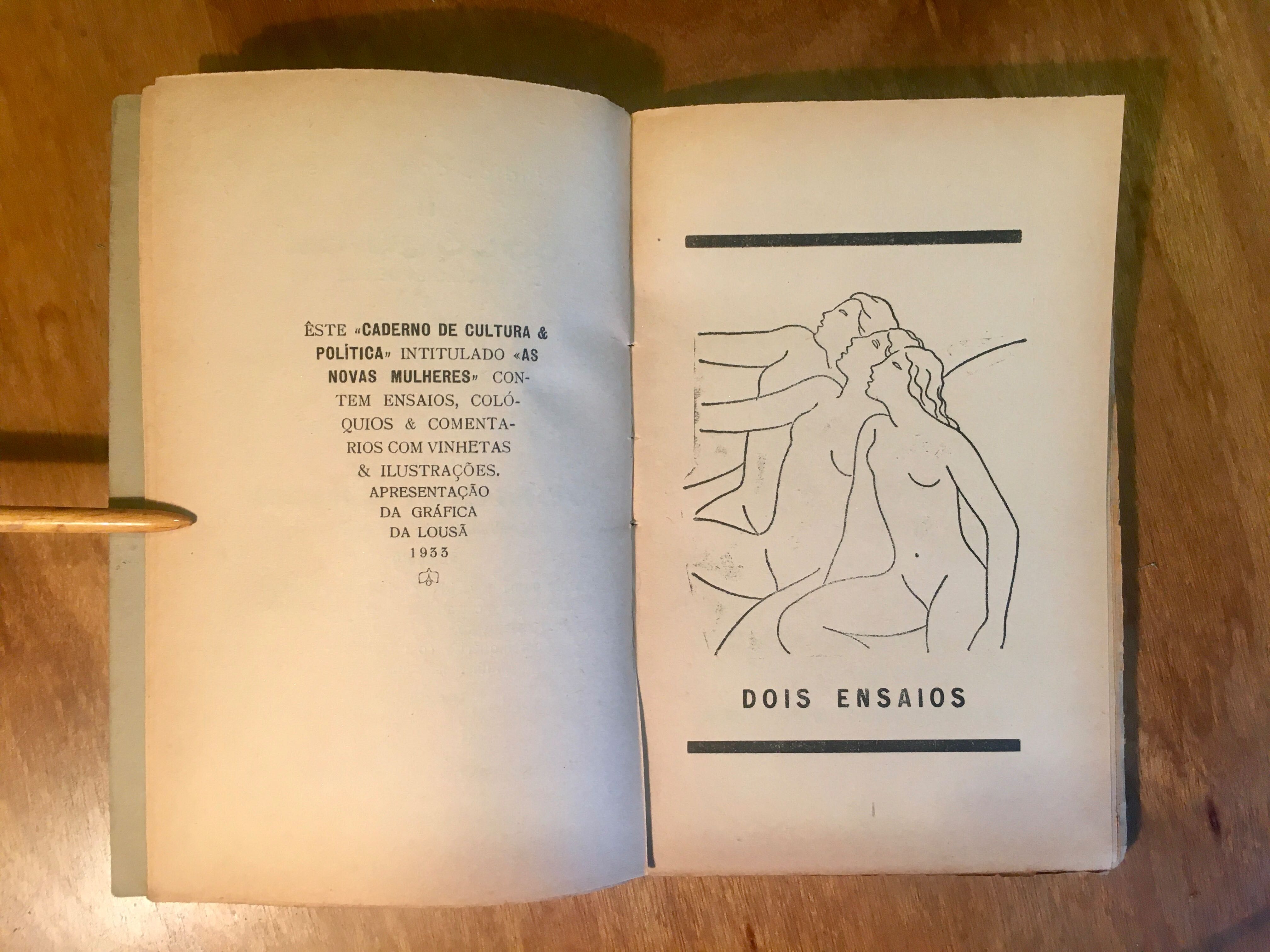 LUÍS JIMENEZ de ASÚA - As Novas Mulheres comentários Pedro Veiga/1933