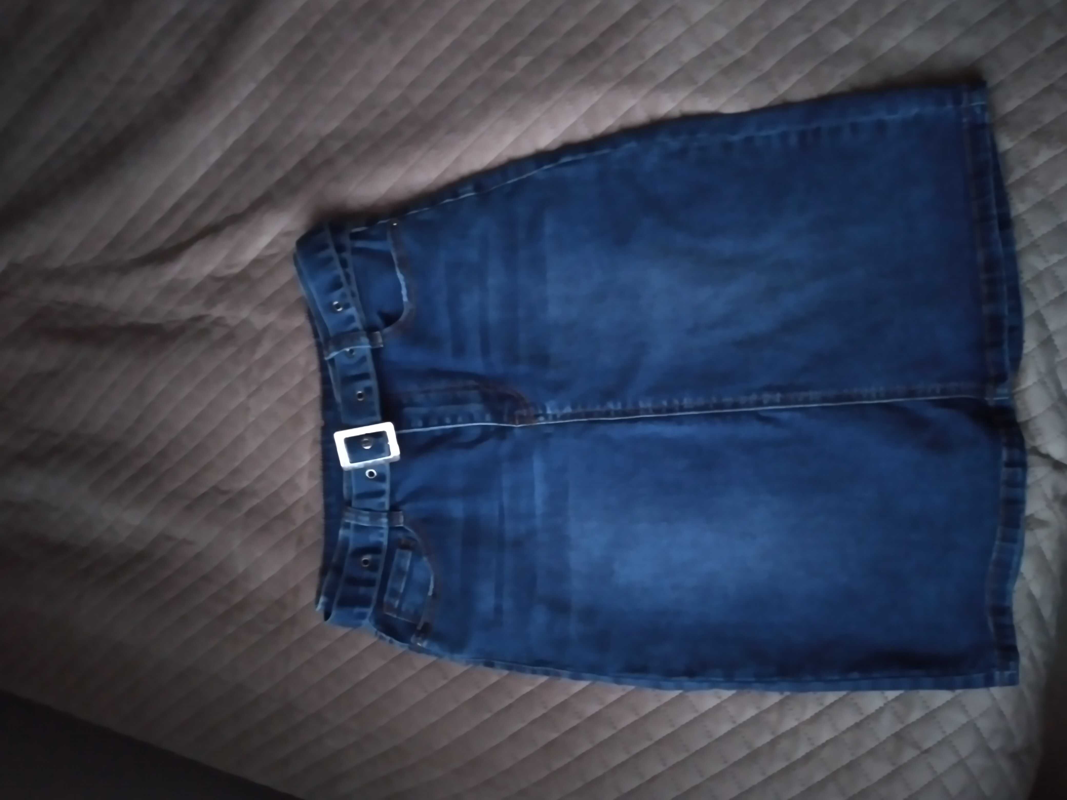 Spódnica jeansowa s/m