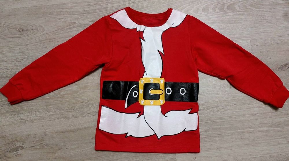 Новорічний дитячий костюм Санти для хлопчика