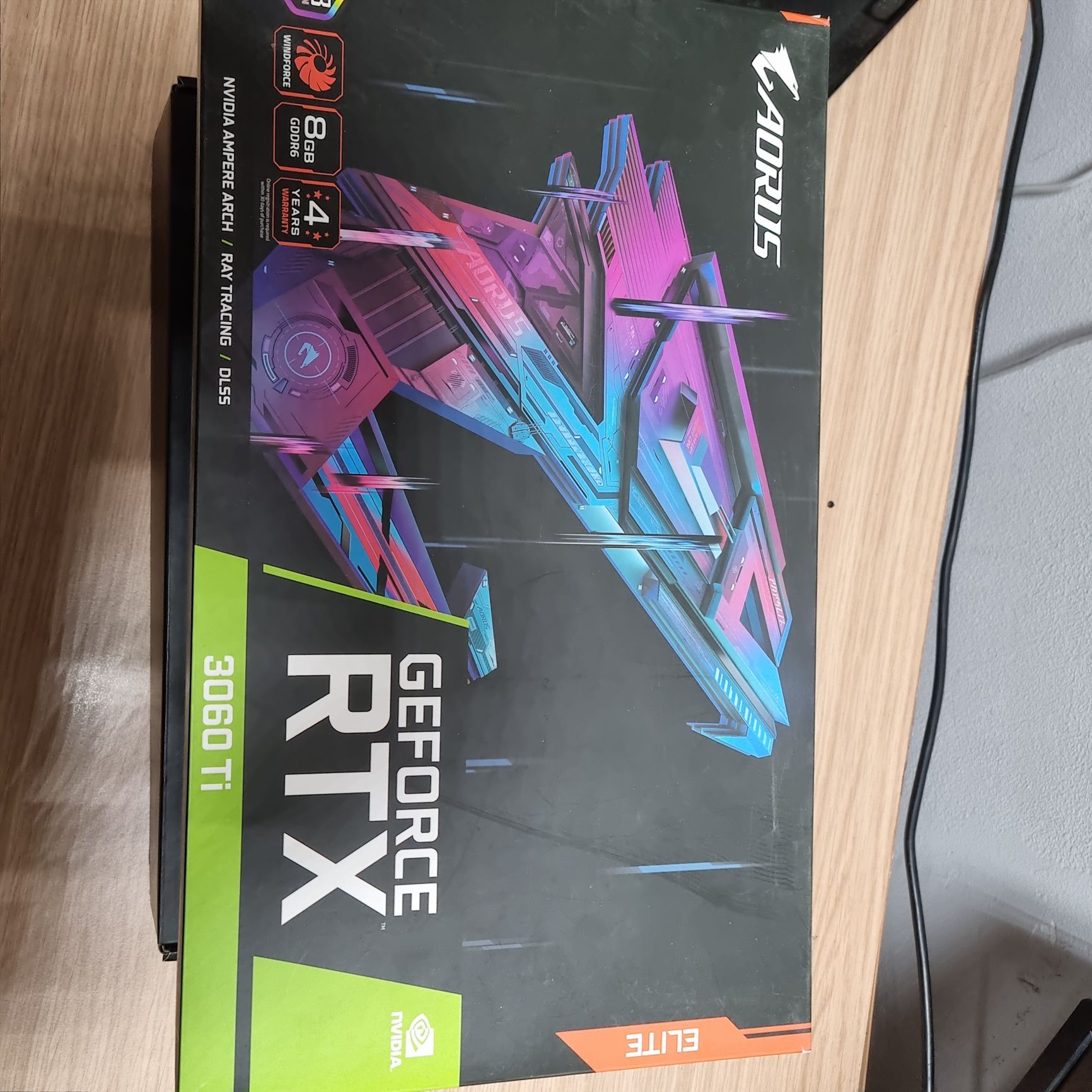 GeForce rtx 3060 ti aorus elite 8Gb (Rev 2.0)