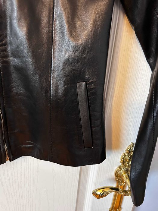 Nowa kurtka czarna damska skóra naturalna jagnięca Siricco S(36) zamek