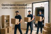 Opróżnianie mieszkań/przeprowadzki