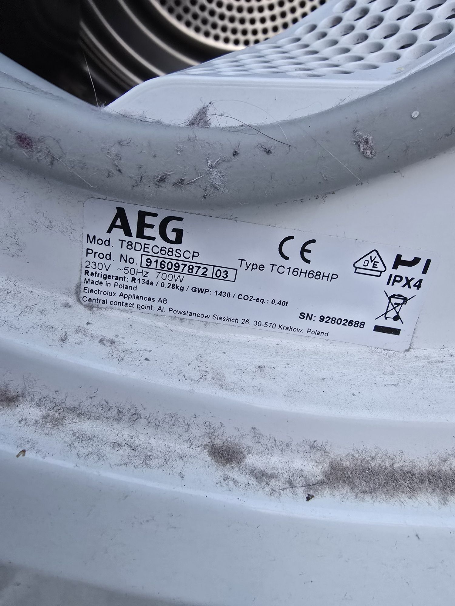 AEG Suszarka do ubrań