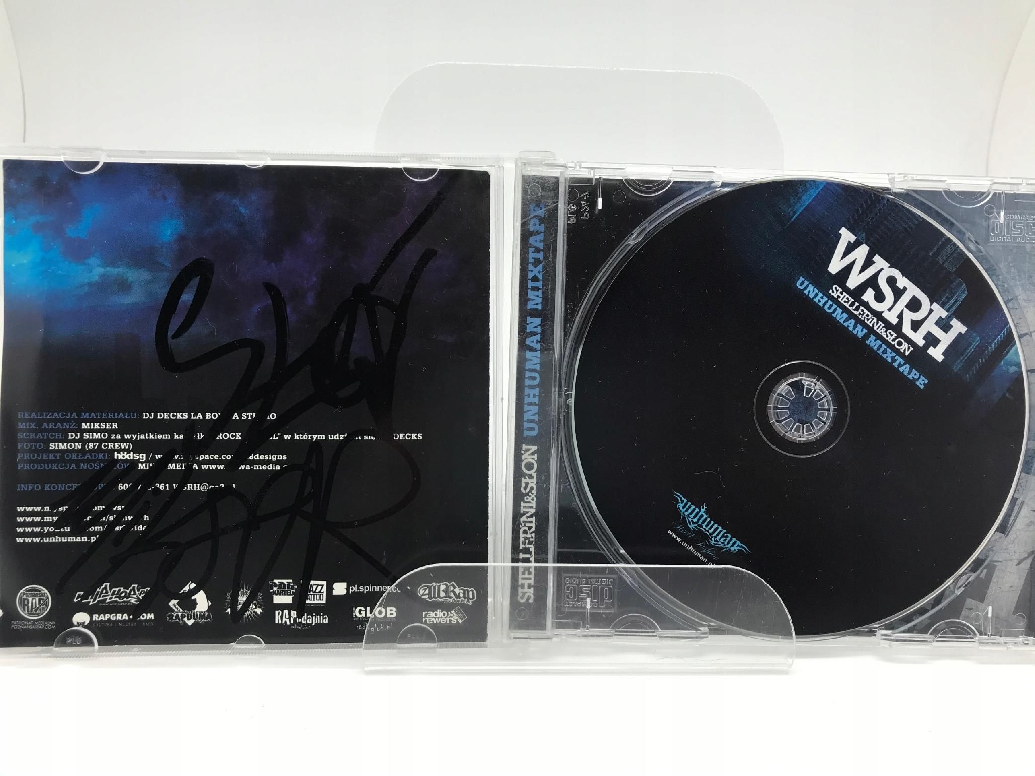 cd - wsrh - unhuman mixtape