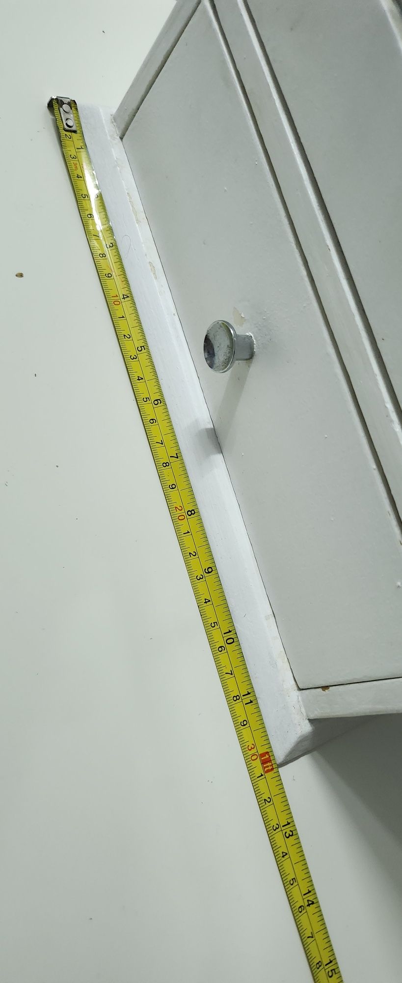 Movel WC branco antigo