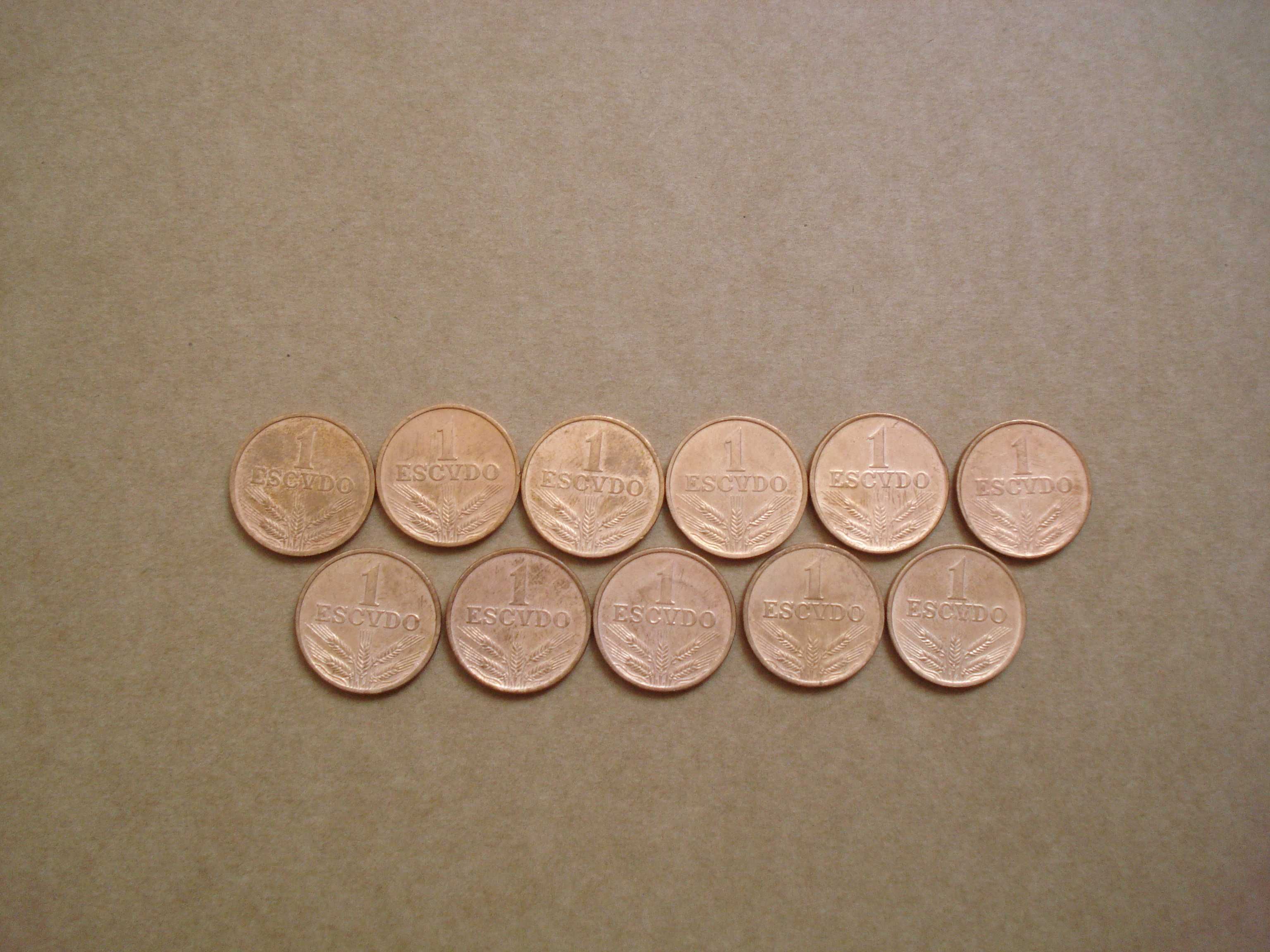Moedas de 1 Escudo em bronze