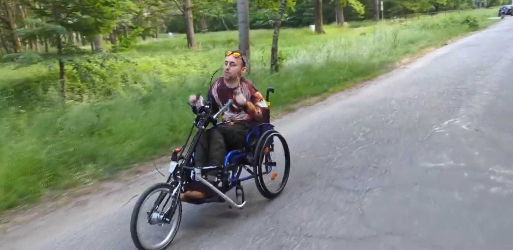 Super handbike przystawka do wózka - negocjuj cenę - przesyłka gratis!