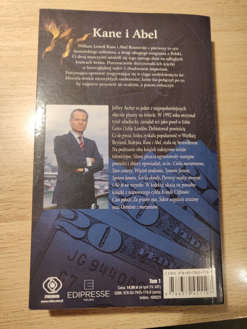 Jeffrey Archer "Kane i Abel"