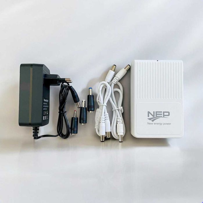mini ups WGP NEP 10400mAh повербанк для роутера безперебійник