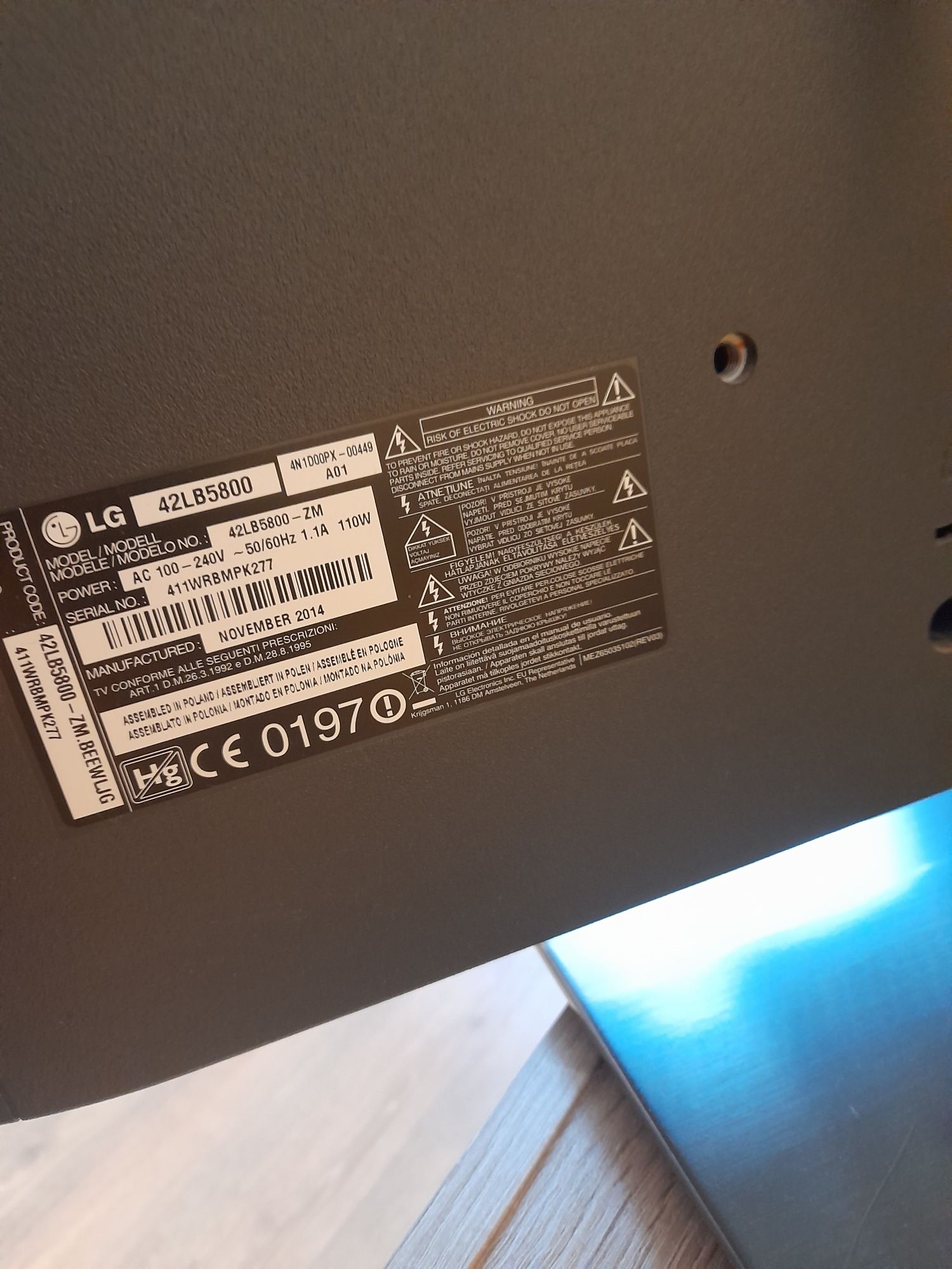 Telewizor lg 42 cale