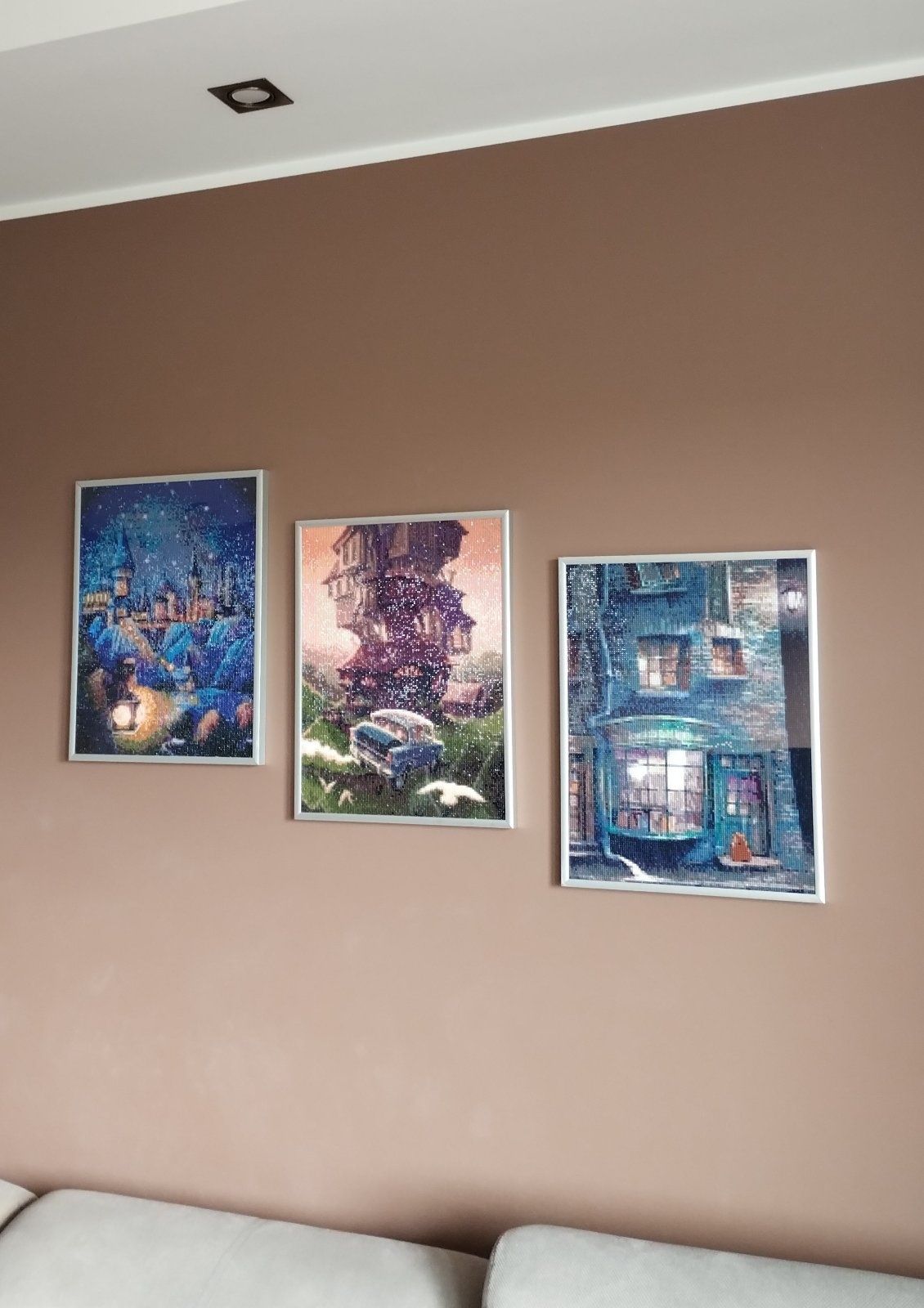 Obraz Harry Potter Diamond Painting 30x40 Ramka