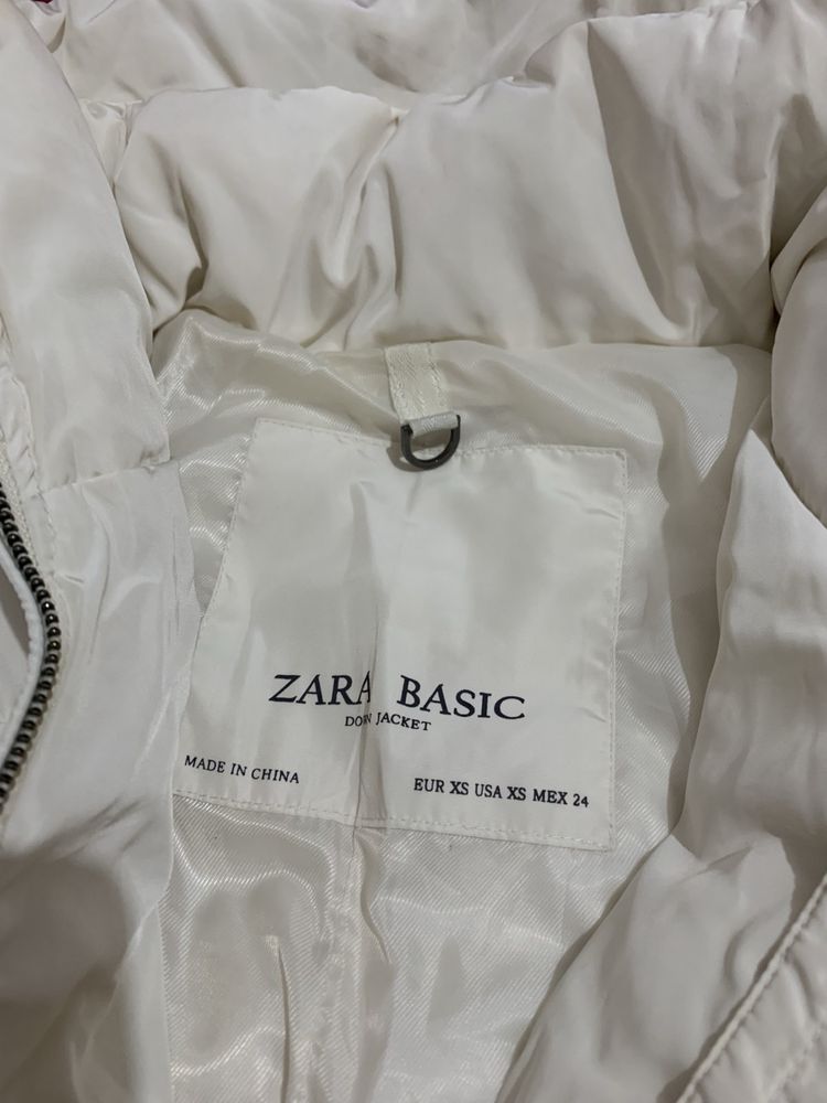 Пуховик жіночий zara