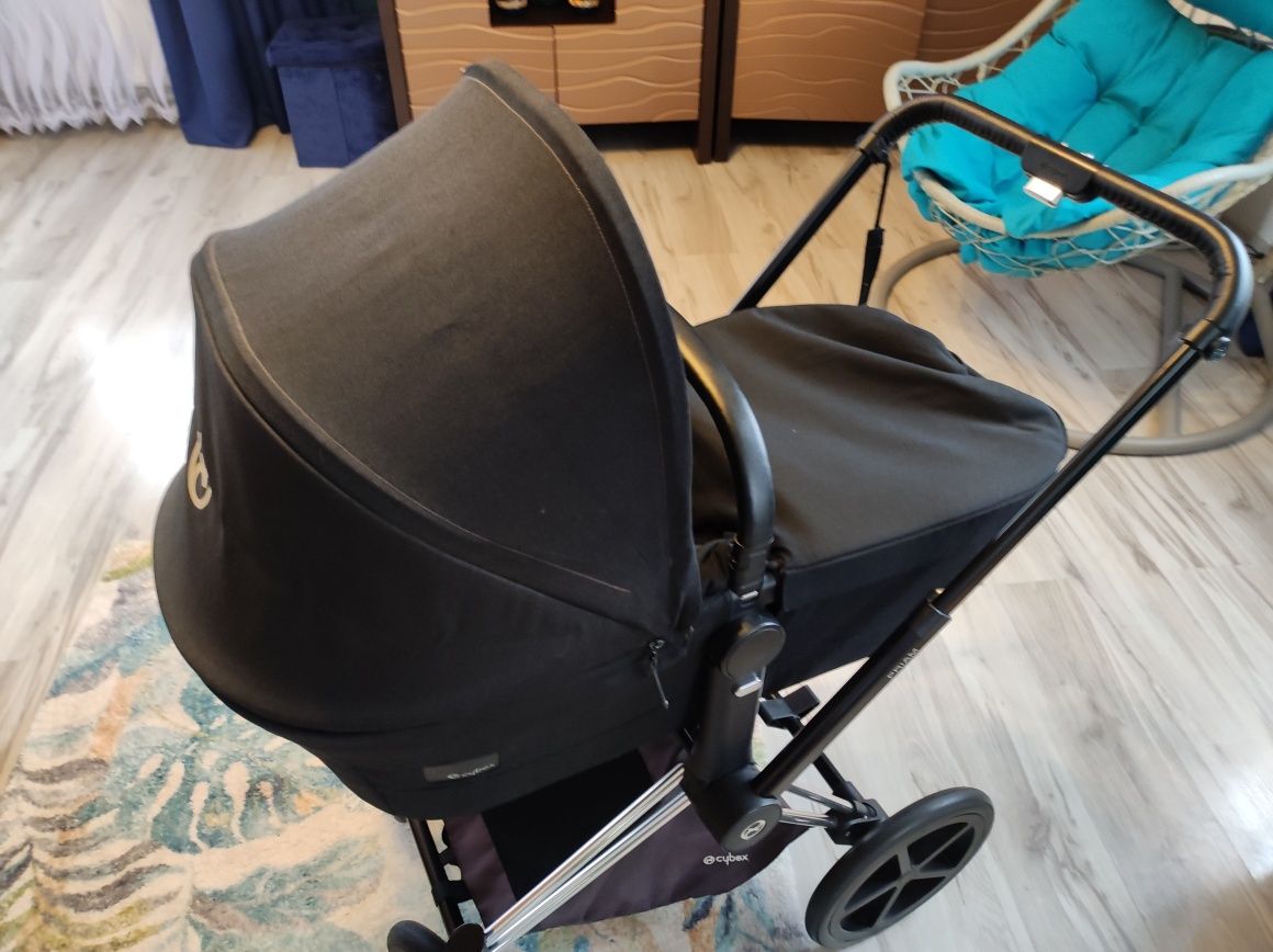 Wózek Cybex priam 2.0   kolor czarny 2 w 1