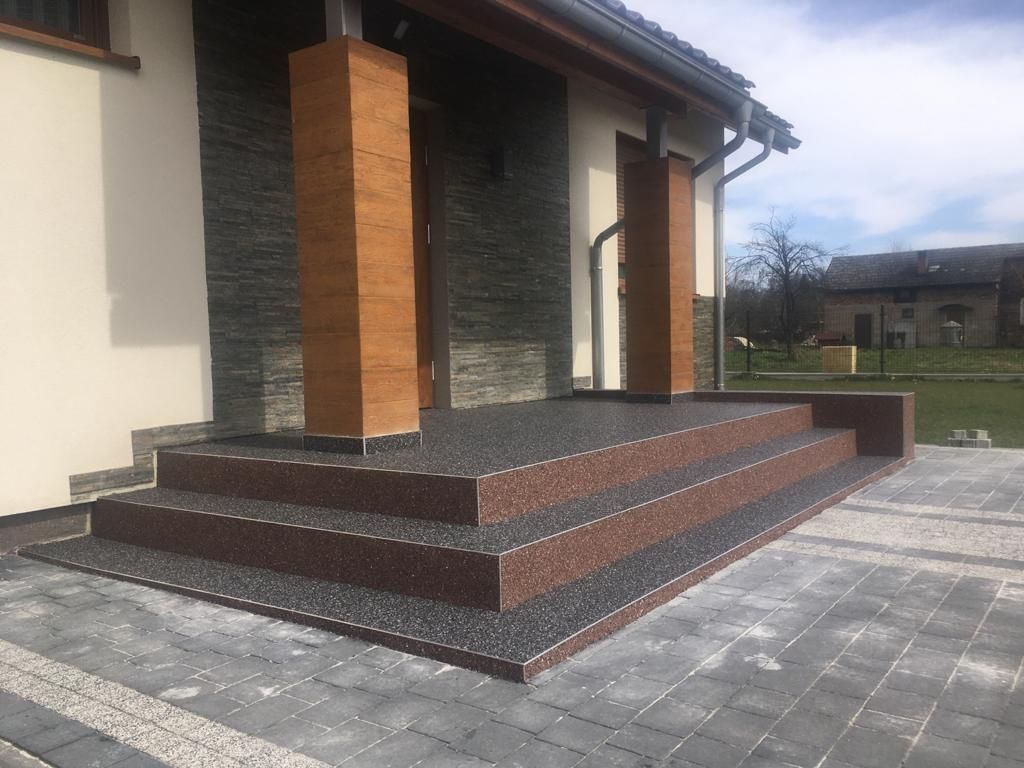Kamienny Dywan Taras Schody Balkony System Mapei