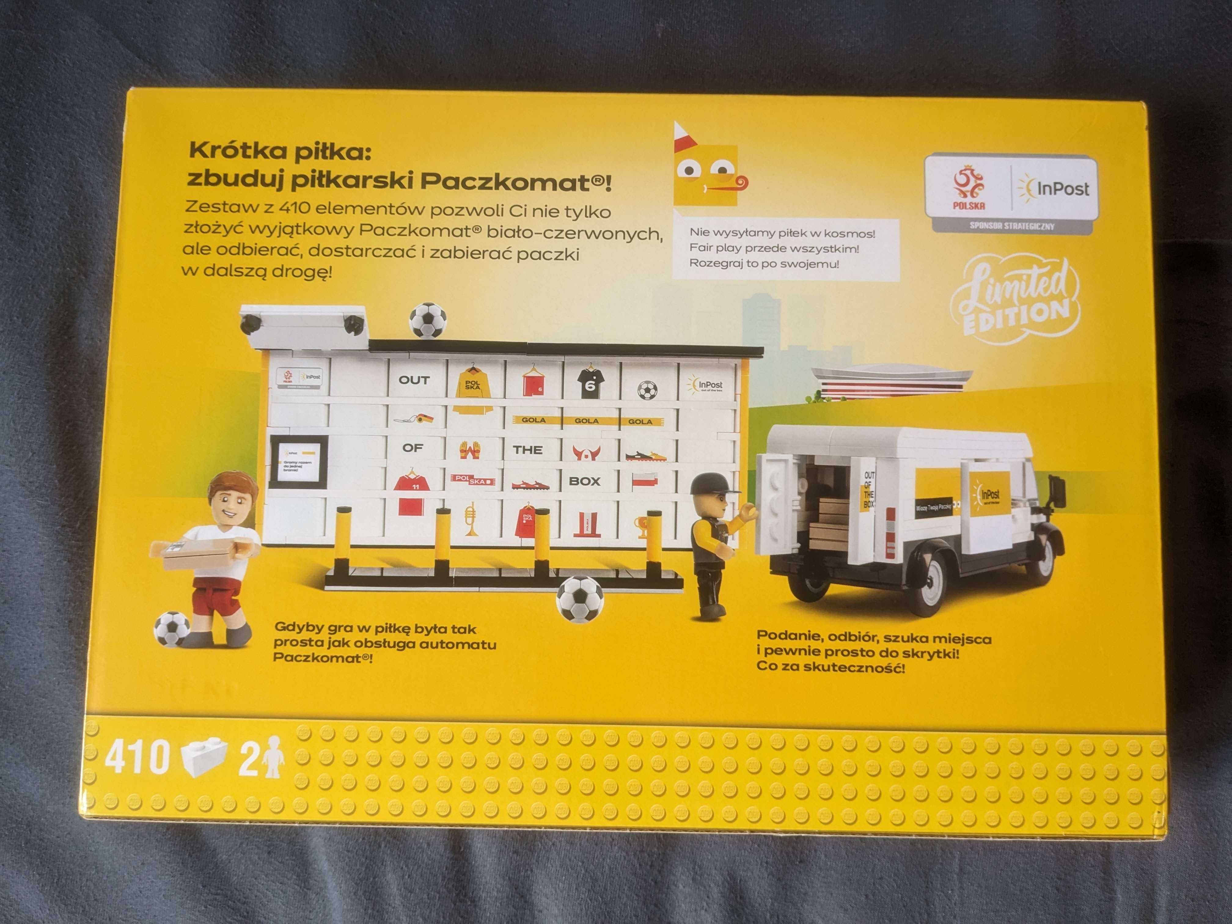 LIMITOWANY Nowy zestaw COBI 1332 Paczkomat biało-czerwonych Inpost