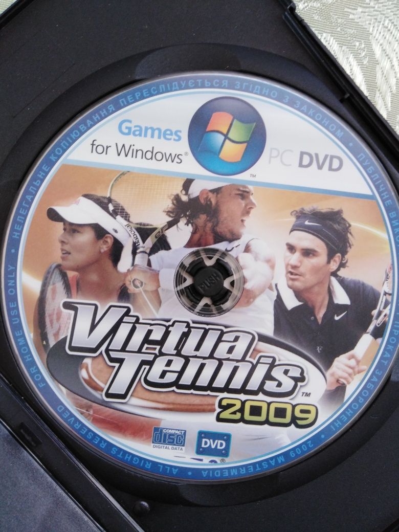 Продам діск Virtua Tennis 2009
