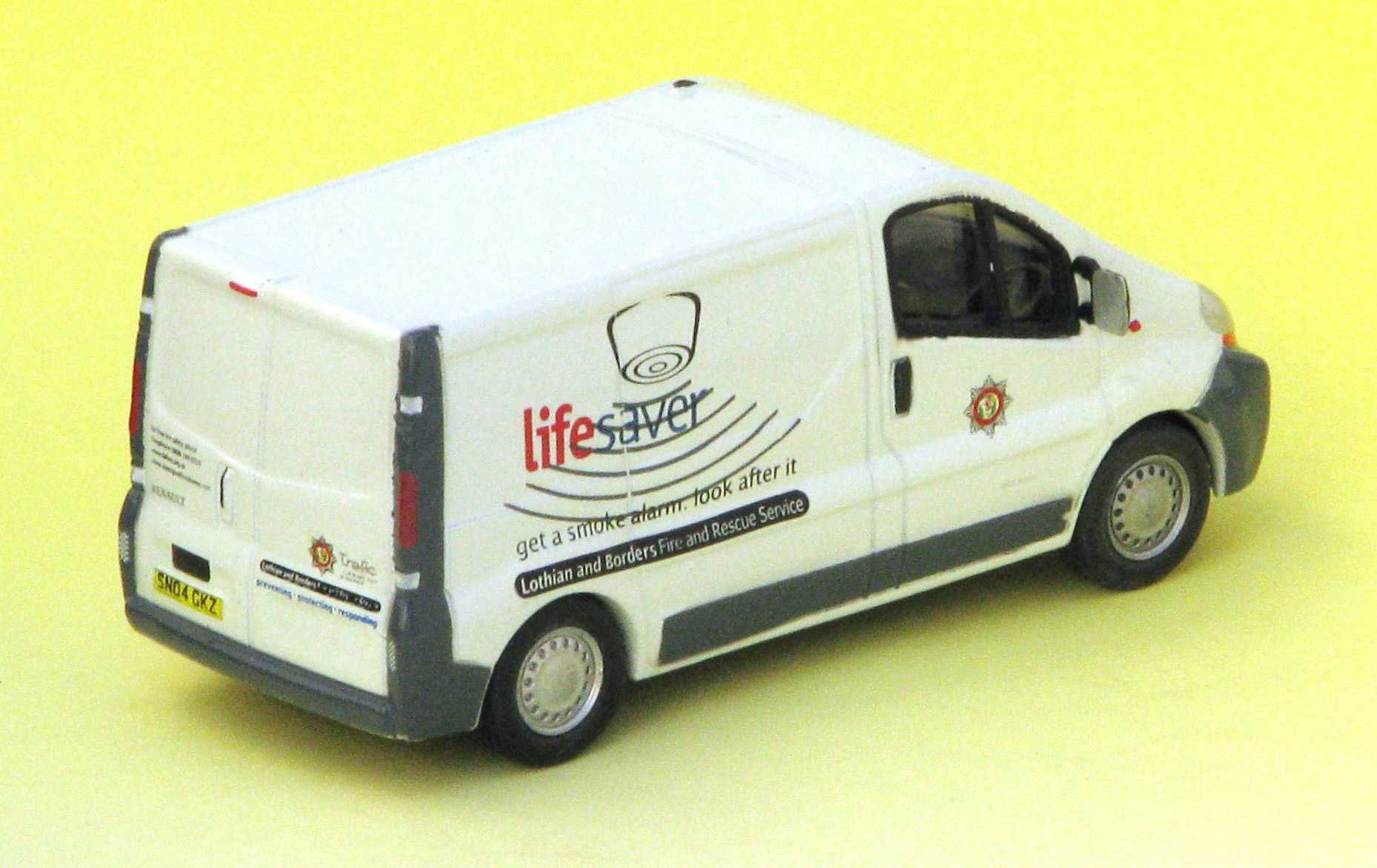 Carro de bombeiros Renault  Del Prado em miniatura