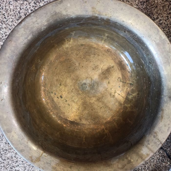 Таз латунь времён СССР