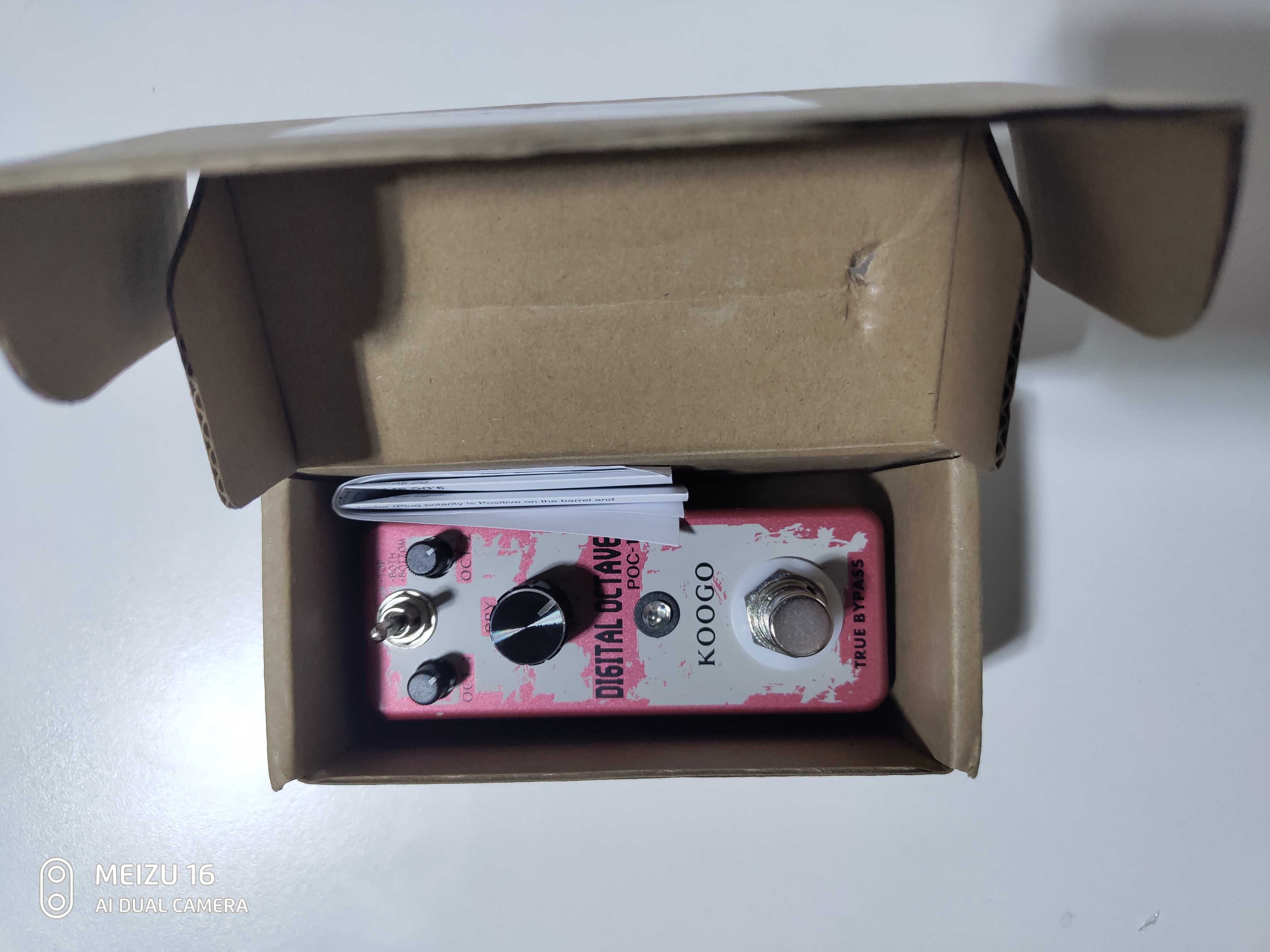 Harmonizer Pitch Shifter Koogo LEF-3807 педаль авто вау LEF-3804
