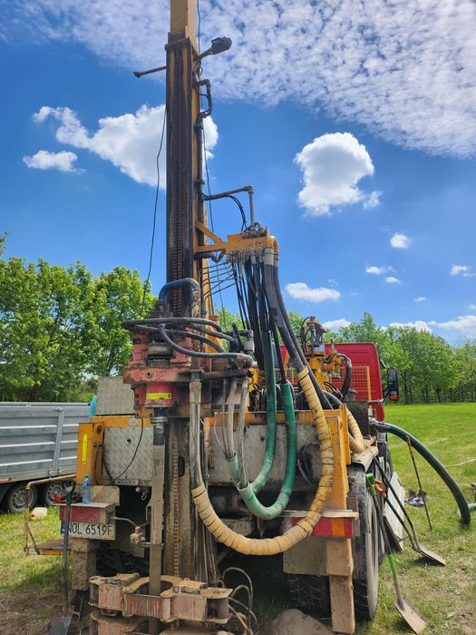 Wiertnica  do studni i pomp ciepła Wamet typ H25 SM5
