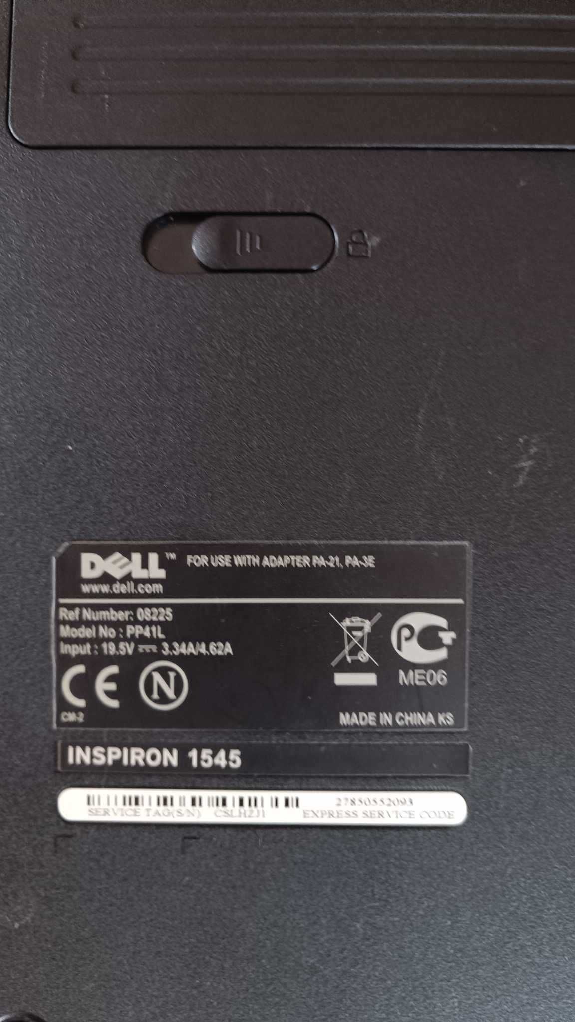 Dell Inspirion 1545