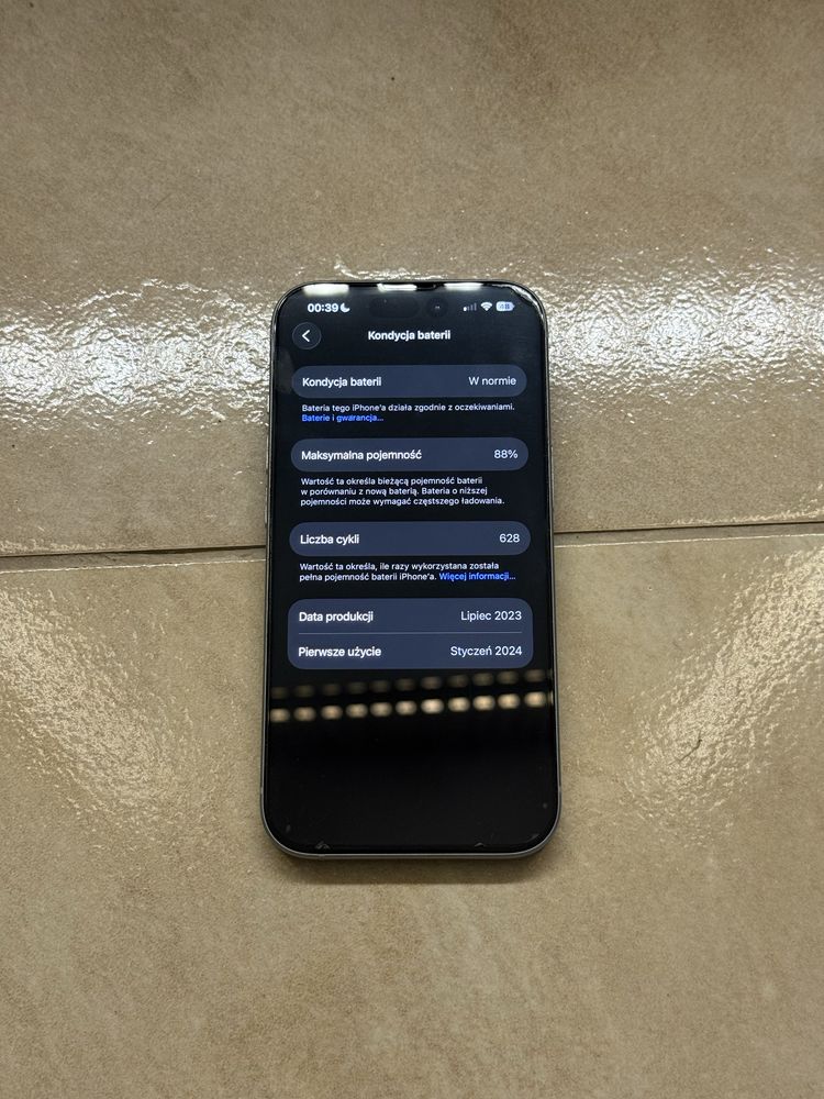 Iphone 15 Niebieski