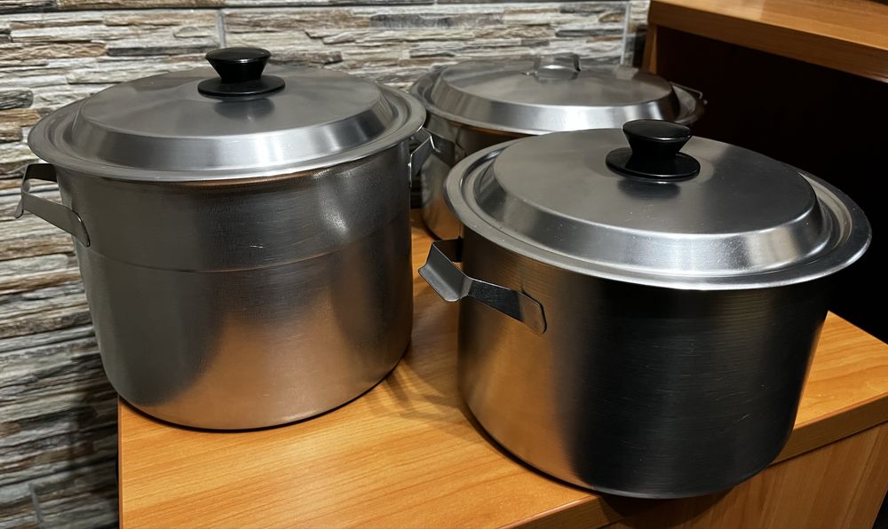 Кастрюли нержавейка СССР 5; 6 и 6,5 л. нержавеющая сталь. Качество!