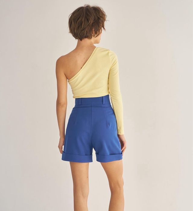 Шорти-бермуди сині