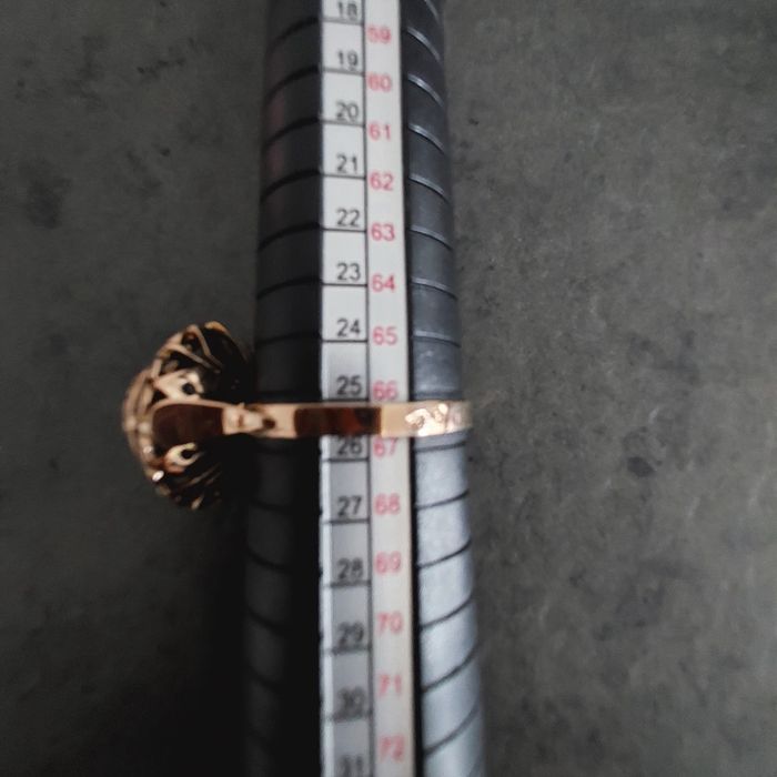 Polski stary złoty  pierscionek  Rytosztuka Juwelia