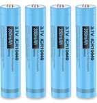 4 x Akumulatory AAA,3,7 V 350 mAh akumulator litowo-jonowy