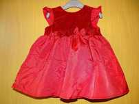 Vestido de bébé menina novo (6-9 meses)
