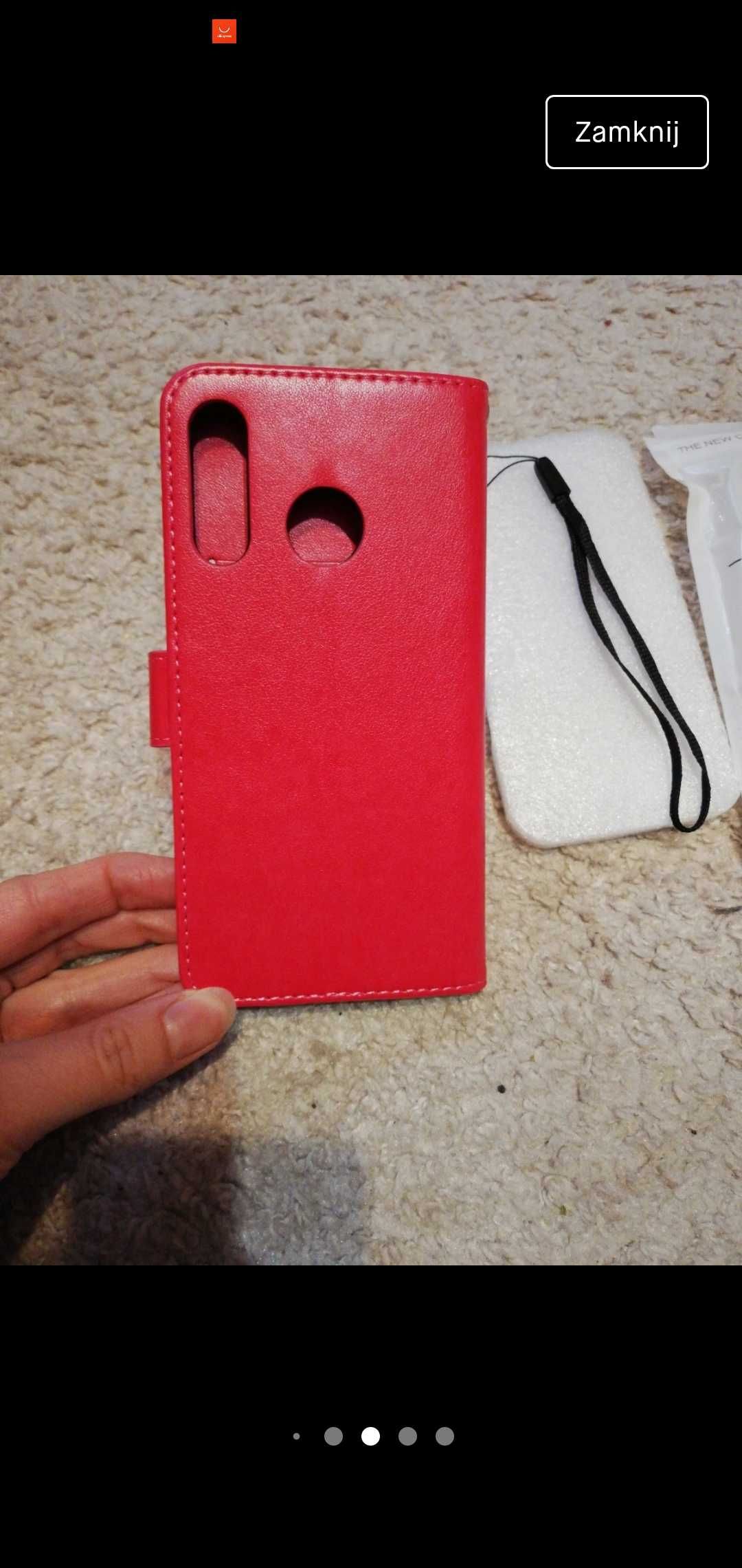 Etui na telefon P30 Lite kolor Red