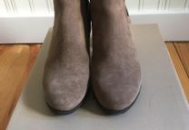 Botins taupe marca Flashoes (tam 37)