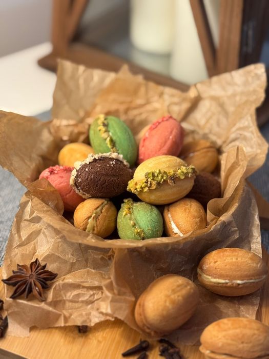 Domowe orzeszki z nadzieniem