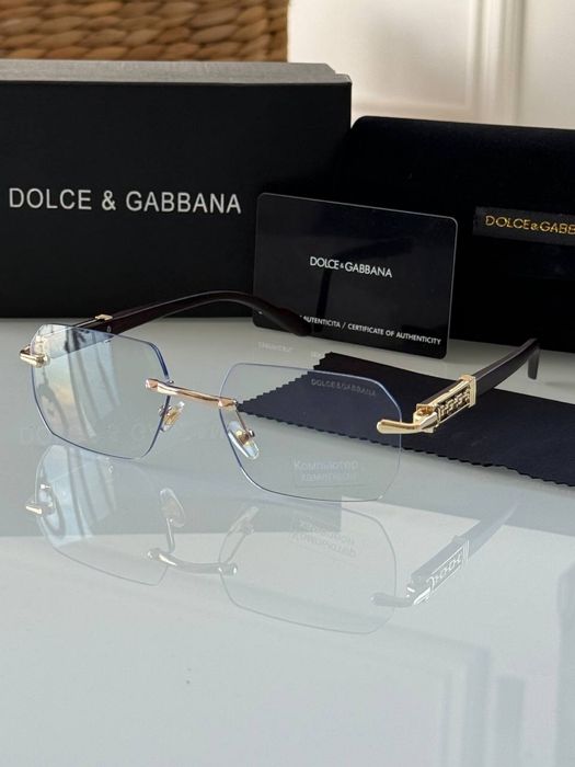 Окуляри унісекс Хамелеони  Dolce Gabbana DG фотохром прозорі чоловічі