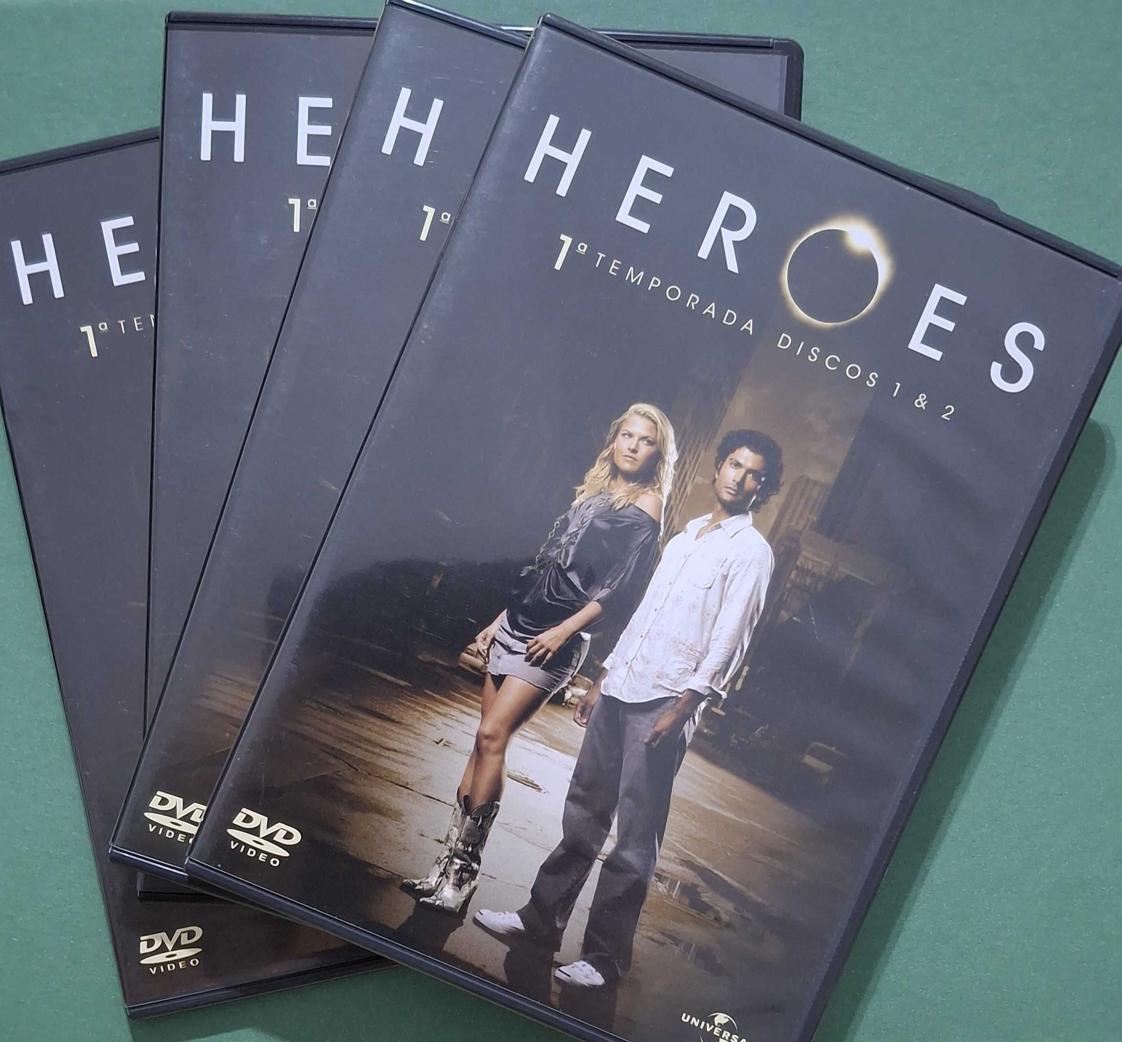 Série Heroes - 1ª temporada completa (7 DVDs) artigo novo