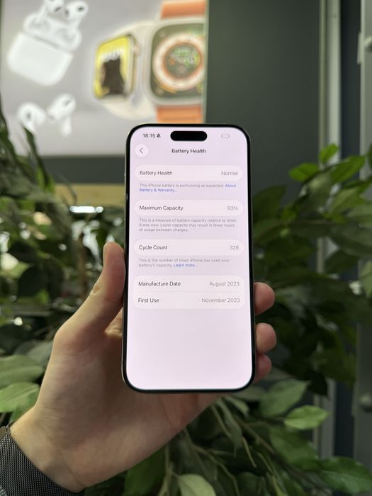 iPhone 15 Pro 256GB Natural Titanium