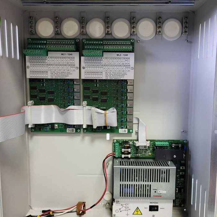 Система пожежної сигналізації IGNIS 1240. Виробництво Польша.