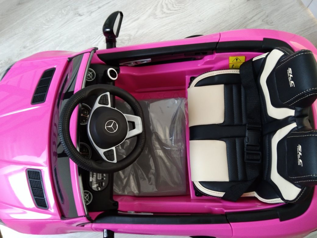 Auto samochód pojazd Mercedes BENZ SLC300 na akumulator dla dzieci