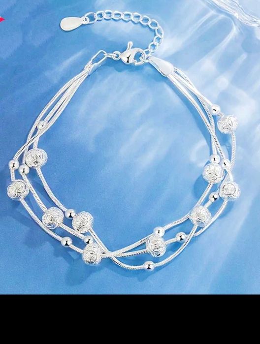 Bransoletka ze srebra S925