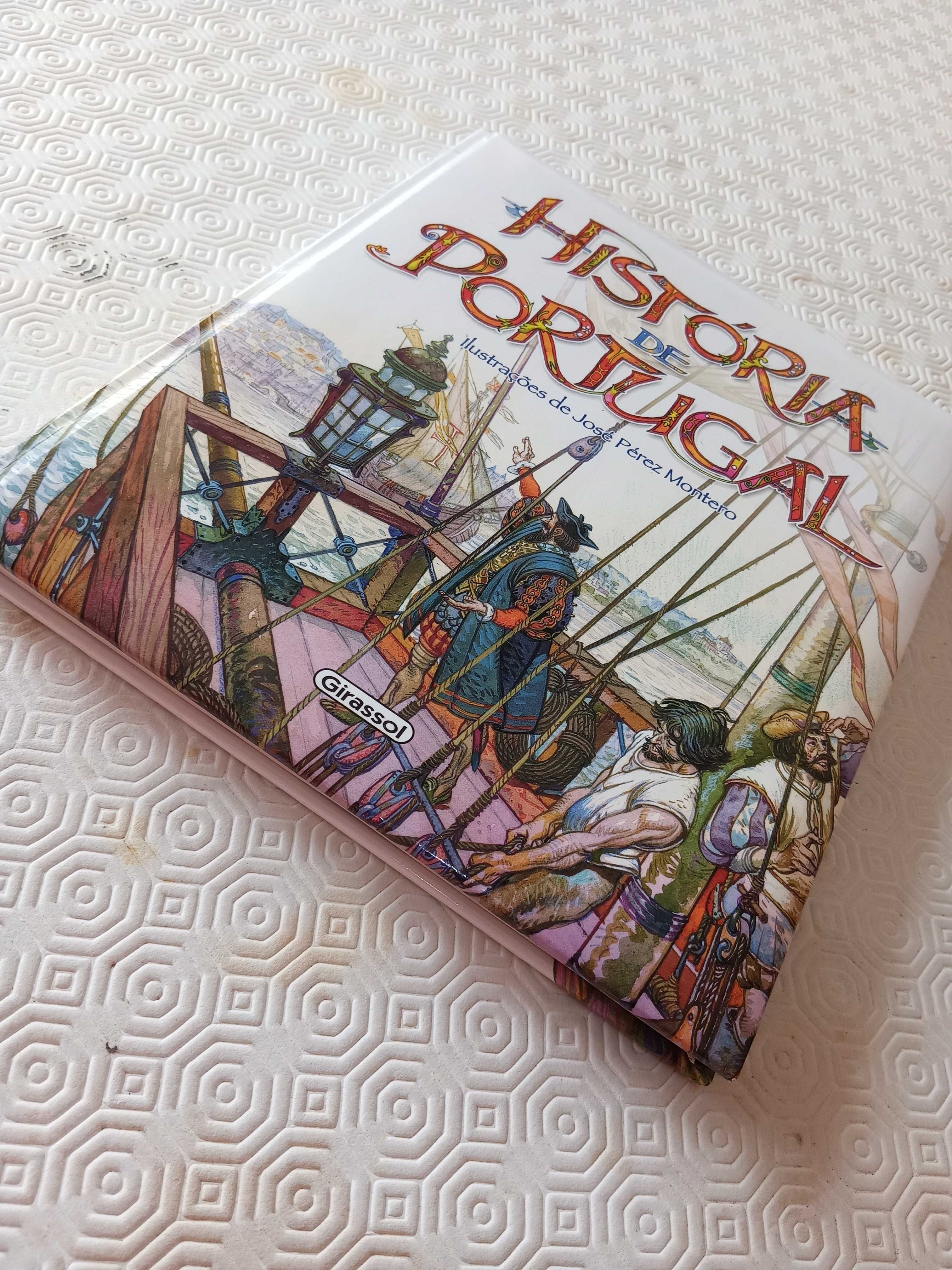 Coleção Grandes Livros: História de Portugal Girassol