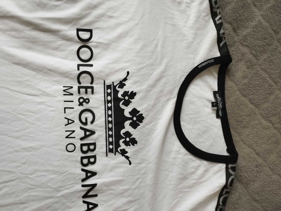 Koszulka Dolce Gabbana męska L małe